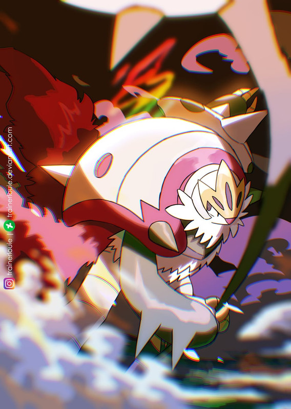 chesnaught-and-mega-chesnaught-pokemon-a