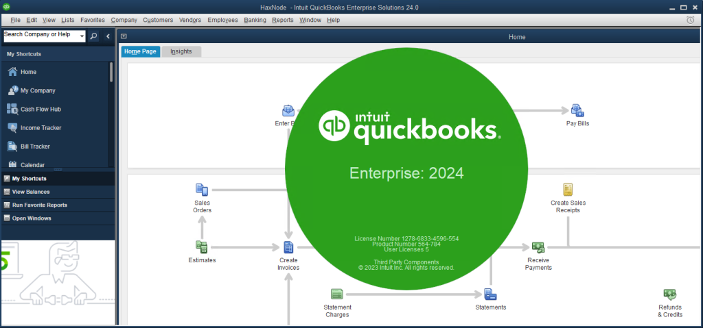 Working with Intuit QuickBooks Enterprise Solutions 2024 R8 full