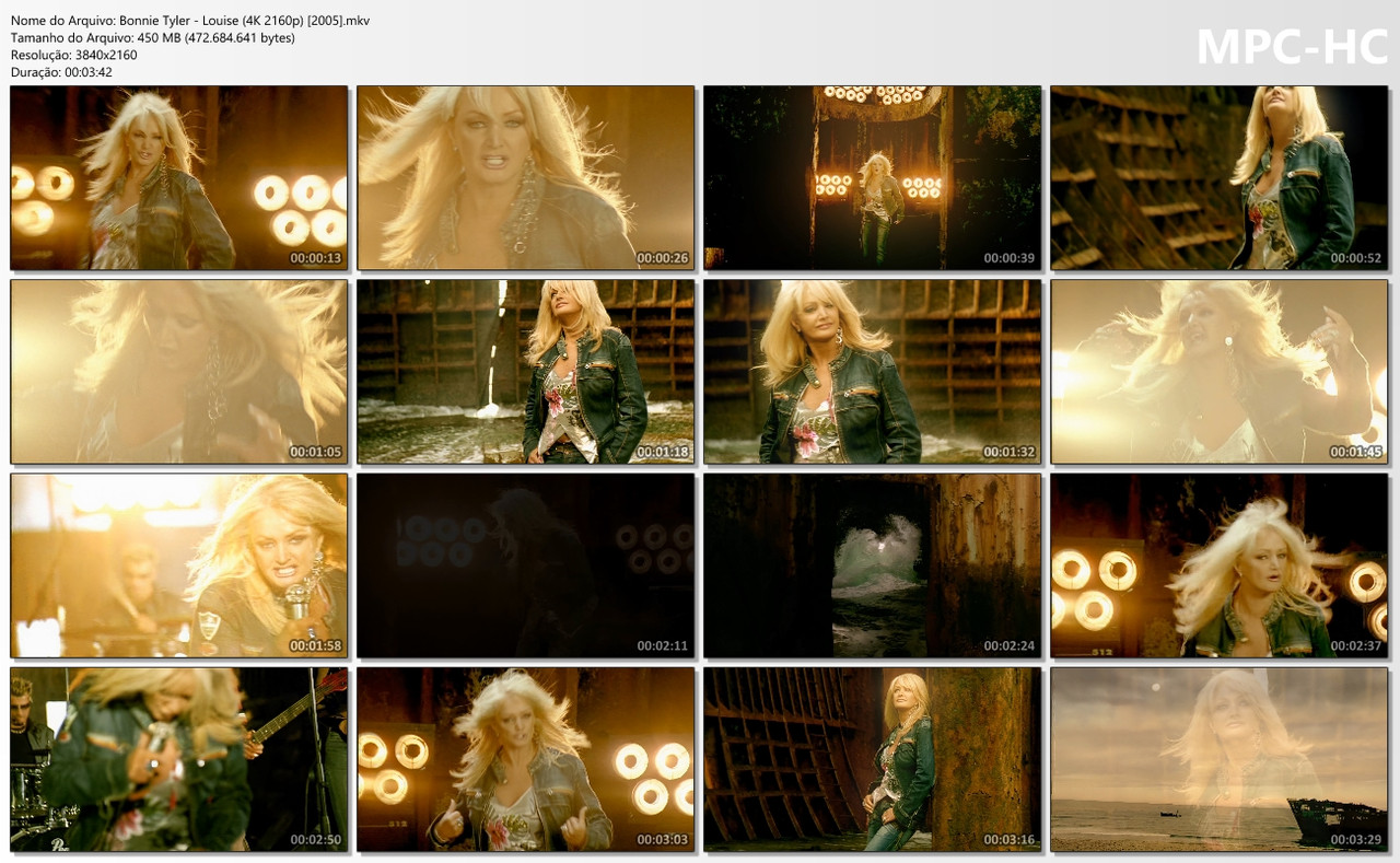 Bonnie Tyler - Louise (Official Music Video 4K 2160p) [2005]