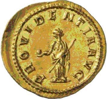 Glosario de monedas romanas. PROVIDENTIA. 9