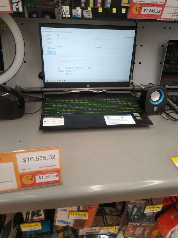 Laptop HP, Walmart San Manuel Puebla 
