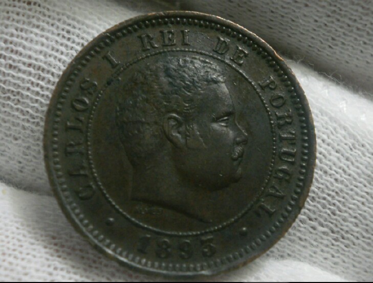 Recuerdo - 5 Reís 1893. Portugal. Su humilde recuerdo. 20190418-214137