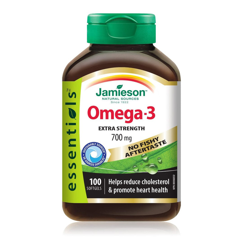 Jamieson Omega 3 Extra Strength 700Mg Softgel 100S