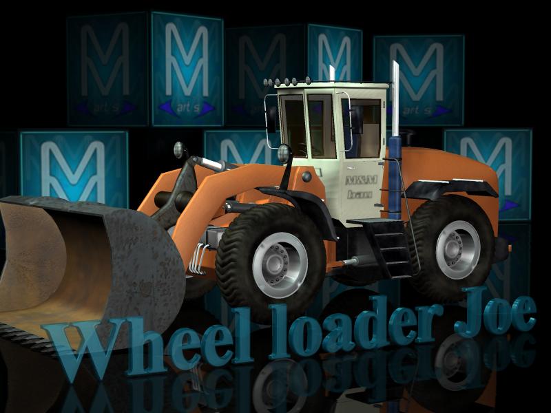 Renderosity 85660 Mike2010 mausel Wheel Loader Joe