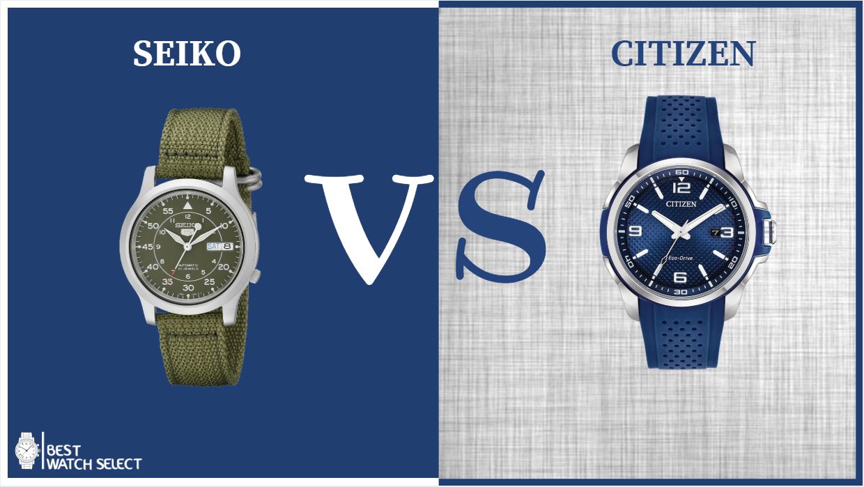 Seiko vs Citizen - Watchrules - Forum Orologi