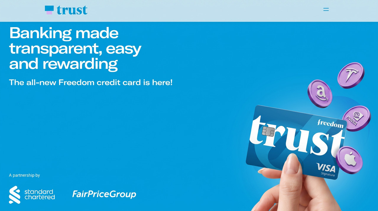 Trust Bank Account & Credit Card