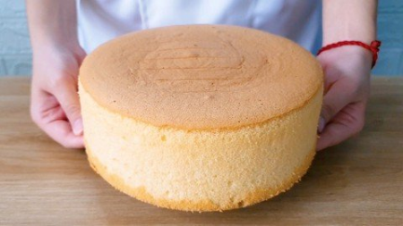 Learning to bake 4 kinds of Sponge Cake
