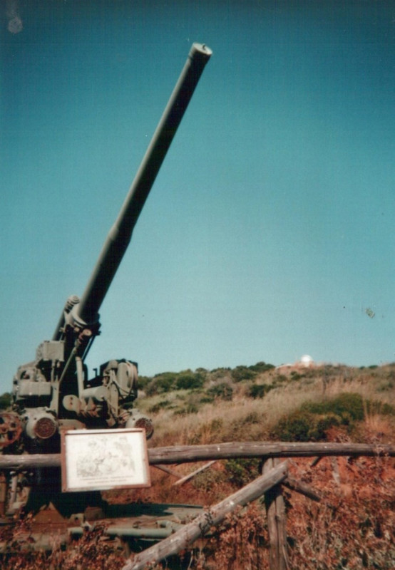 Un 90-53 en Punta Falcone en Piombino, Italia