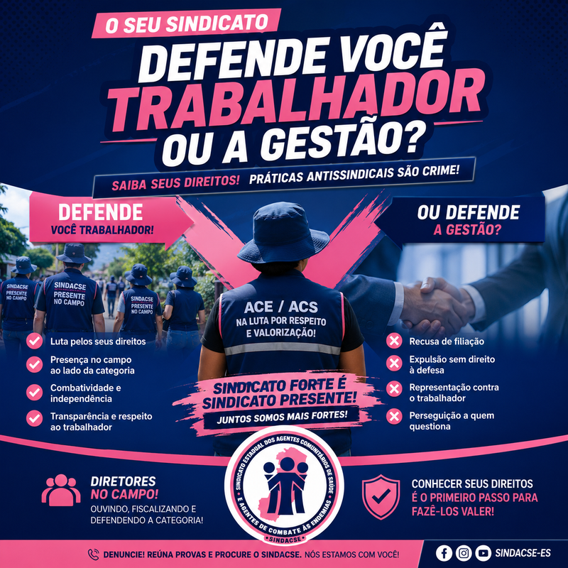 O Seu Sindicato Defende Você Trabalhador ou a Gestão?