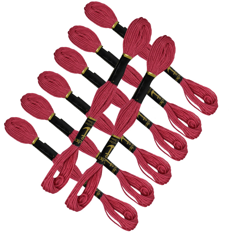 Hilos de anclaje mechones de algodón varados bordados a mano punto de cruz y punto largo - Imagen 27 de 129