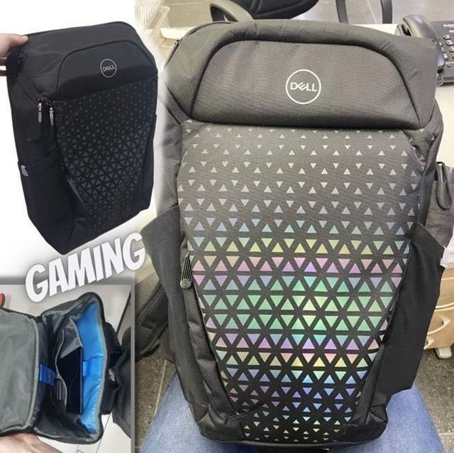 Mochila Para Notebook Gamer Dell 15.6 17.3 Preto