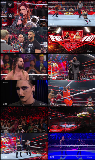  WWE Monday Night Raw 27th March 2023 480p HDTVRip x264 Full WWE Show [500MB] Full Movie Download screenshot