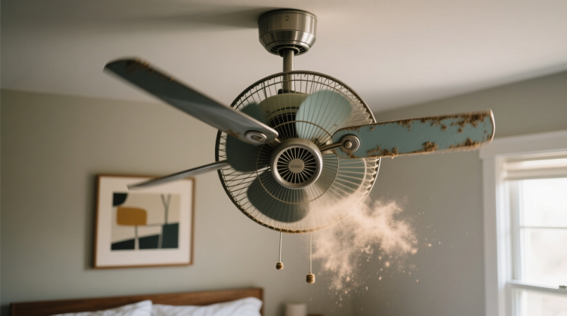 Почему вентилятор дует слабо