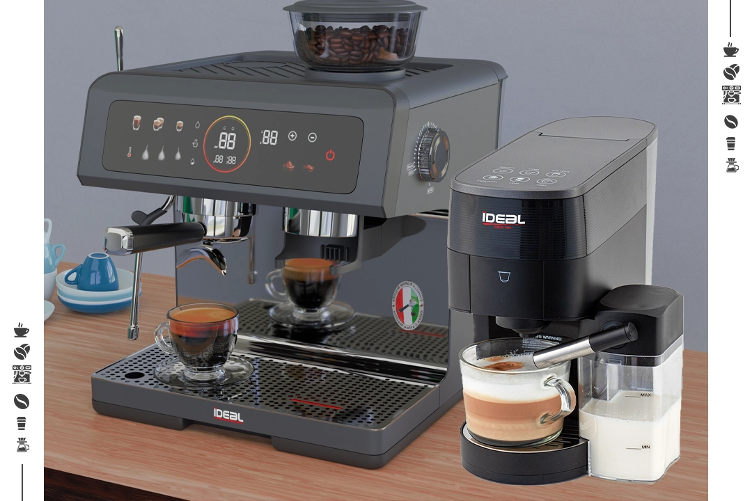 Coffee and espresso machines