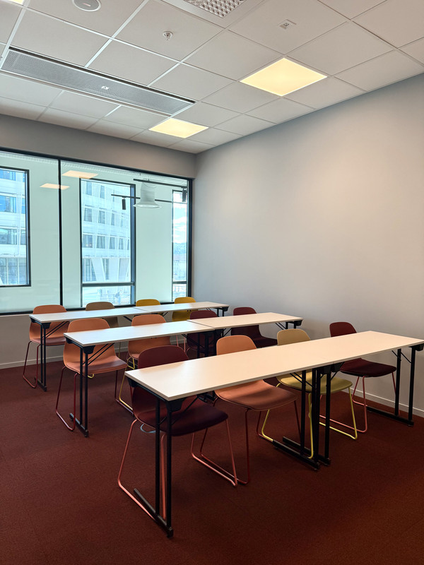 Ett klassrum på AI Business School.