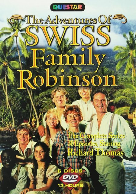 Szwajcarska rodzina Robinsonów / Swiss Family Robinson (1960) PL.1080p.BDRip.H264-wasik / Lektor PL