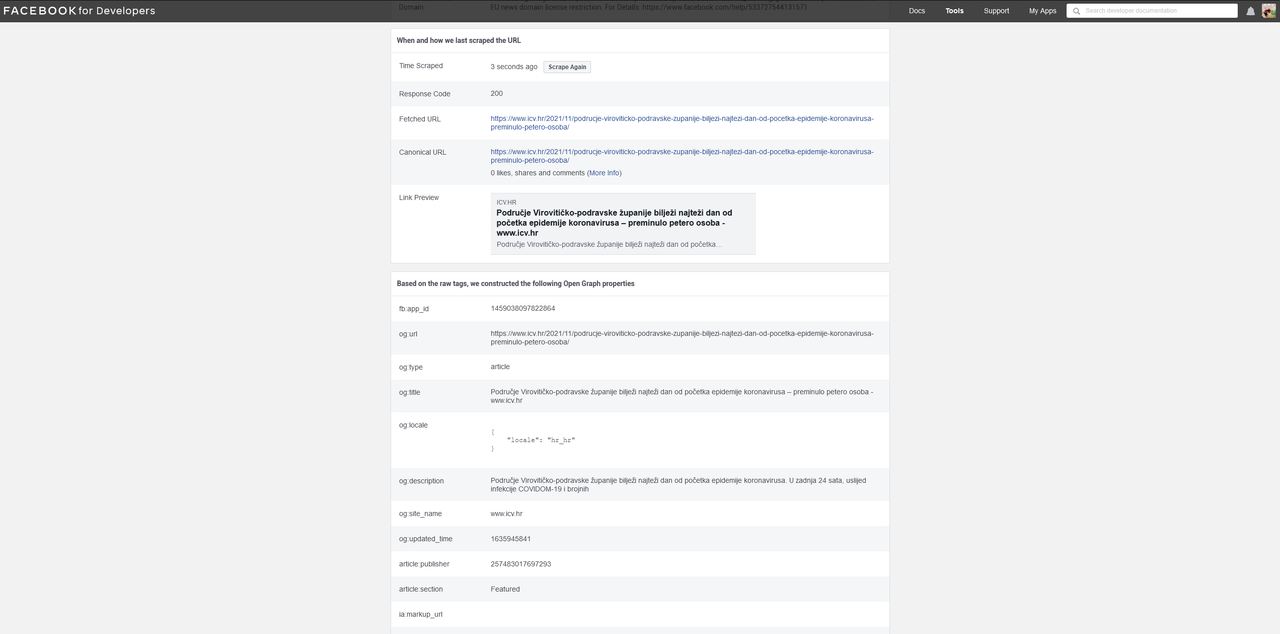 Screenshot 2021-11-03 at 14-25-16 Sharing Debugger - Facebook for Developers