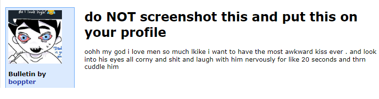 dont screenshot this!