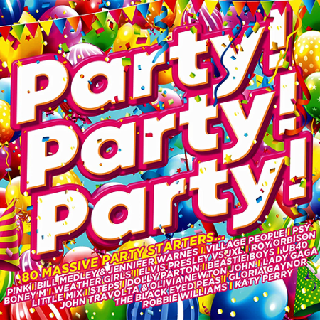 VA - Party! Party! Party! 4CD (2020)