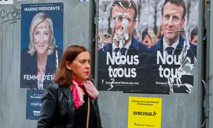 Francia se prepara para protestas ante segunda vuelta de Macron y Le Pen