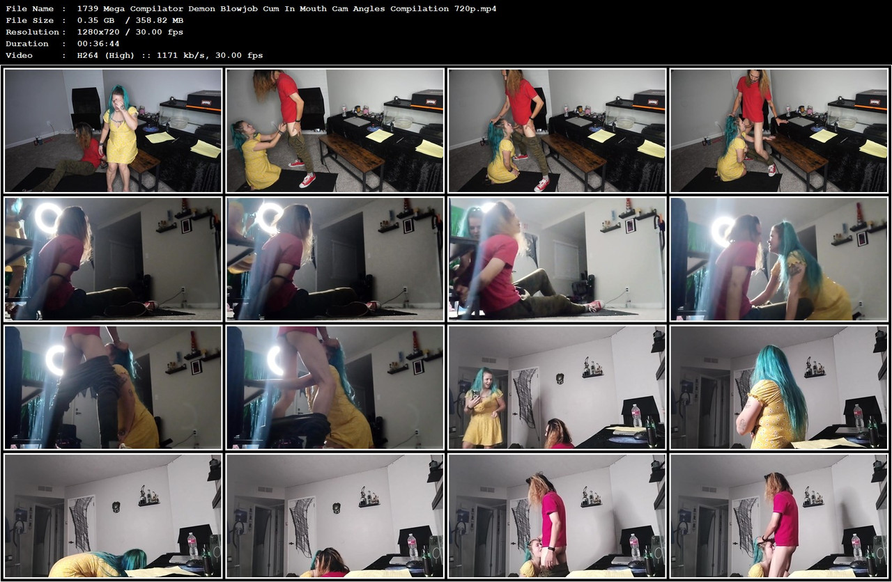 1739 Mega Compilator Demon Blowjob Cum In Mouth Cam Angles Compilation 720p mp4