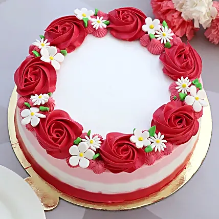 Vanilla Rose Cake