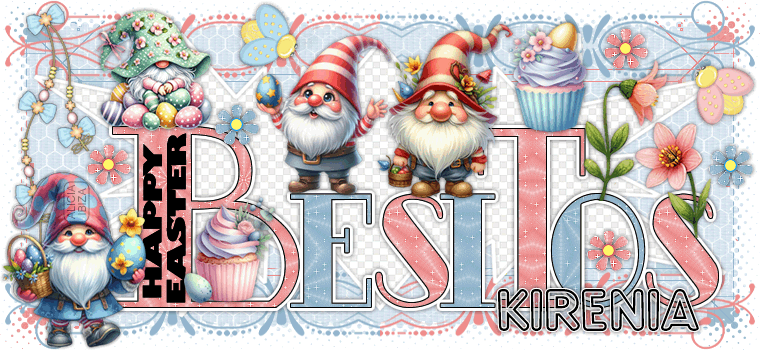 Besos Easter Gnomes kirenia