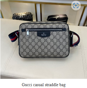 Gucci casual straddle bag1