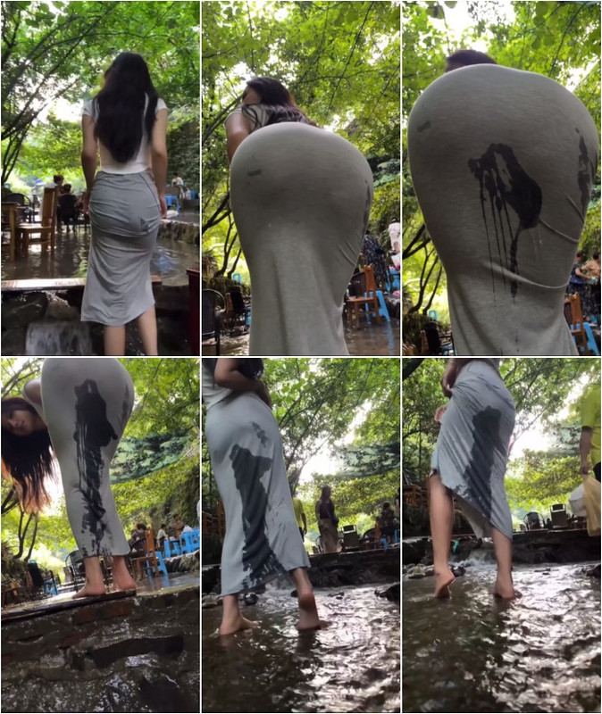 [Image: Chinese-Model-Outdoor-Piss-Pissing-Public-Wet-2.jpg]