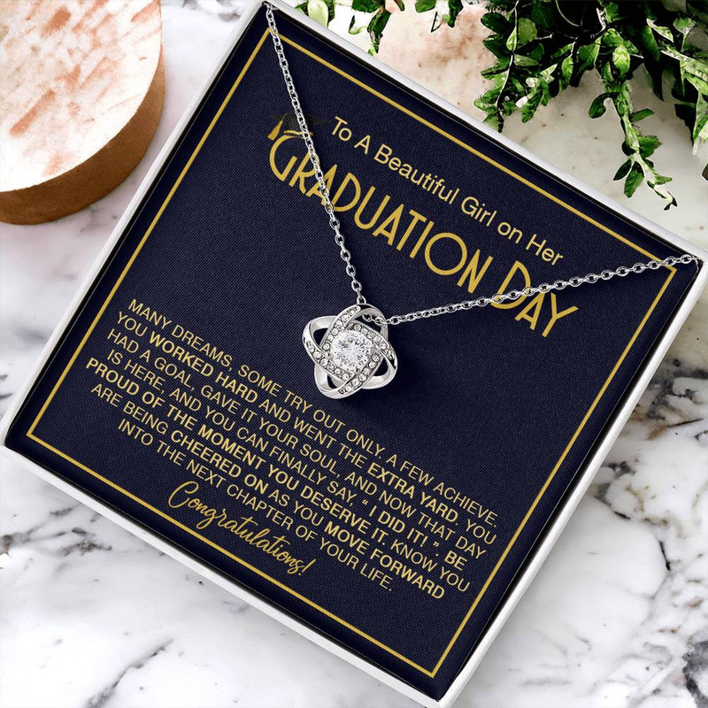 grad 17 love knot standard silver custom