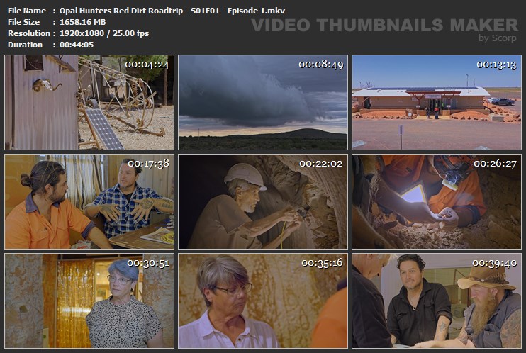Opal Hunters Red Dirt Roadtrip - S01E01 - Episode 1.mkv