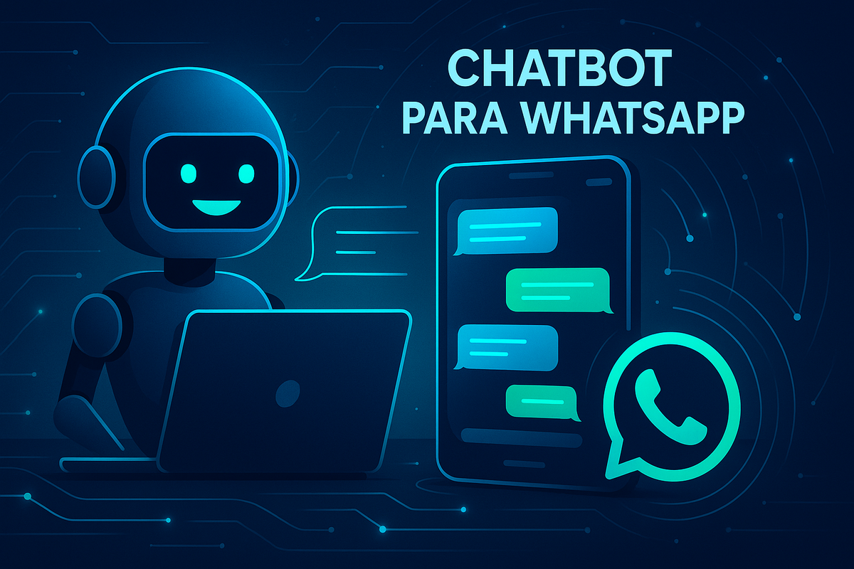 Chatbot inteligente no WhatsApp para atendimento e vendas