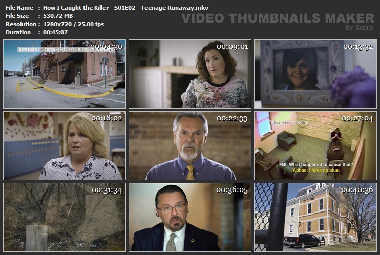 How I Caught the Killer - S01E02 - Teenage Runaway.mkv