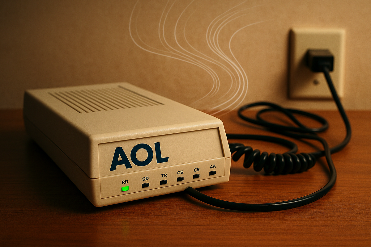 Fim da Linha: AOL desliga a tomada da internet discada