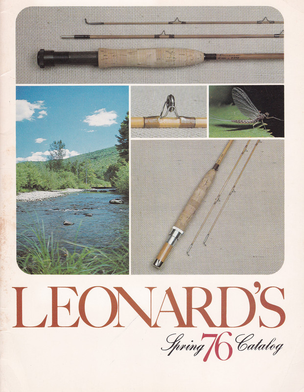 CATALOG - 1976 (Sping) H L LEONARD ROD CO (cover)