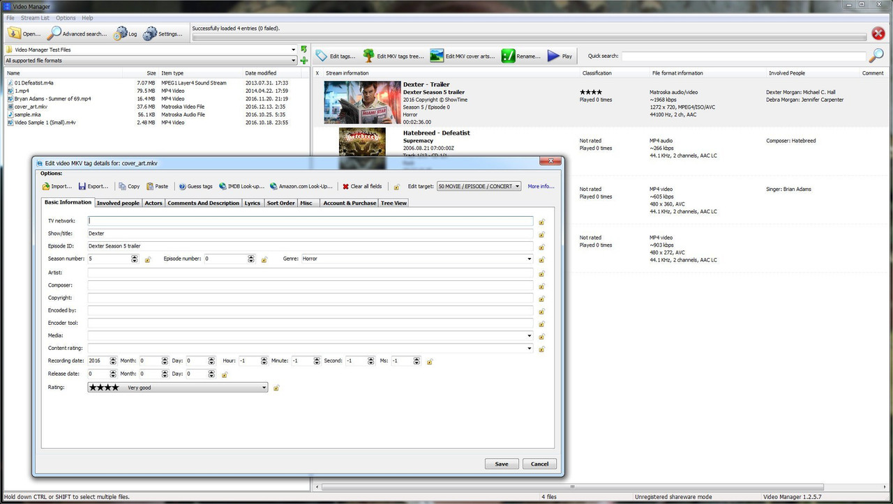 3delite Video Manager 1.2.105.125