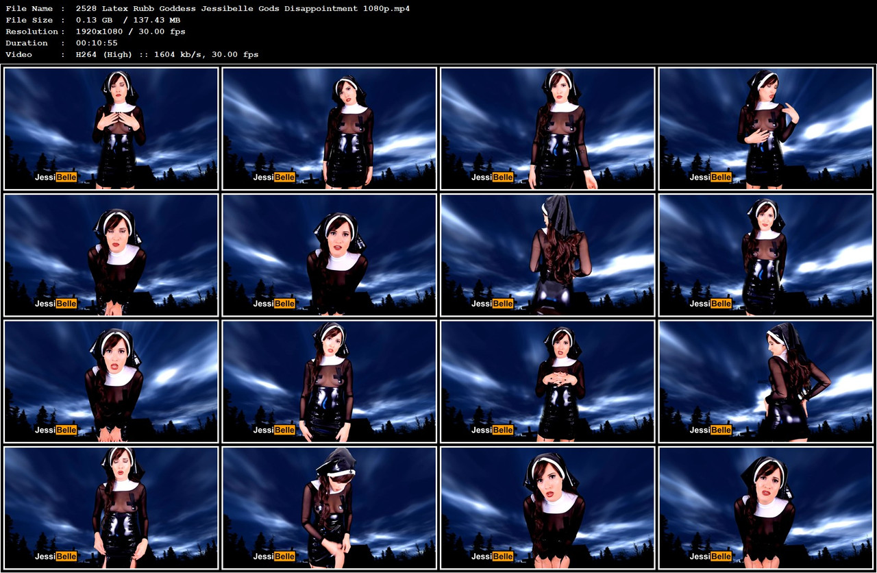 2528 Latex Rubb Goddess Jessibelle Gods Disappointment 1080p mp4