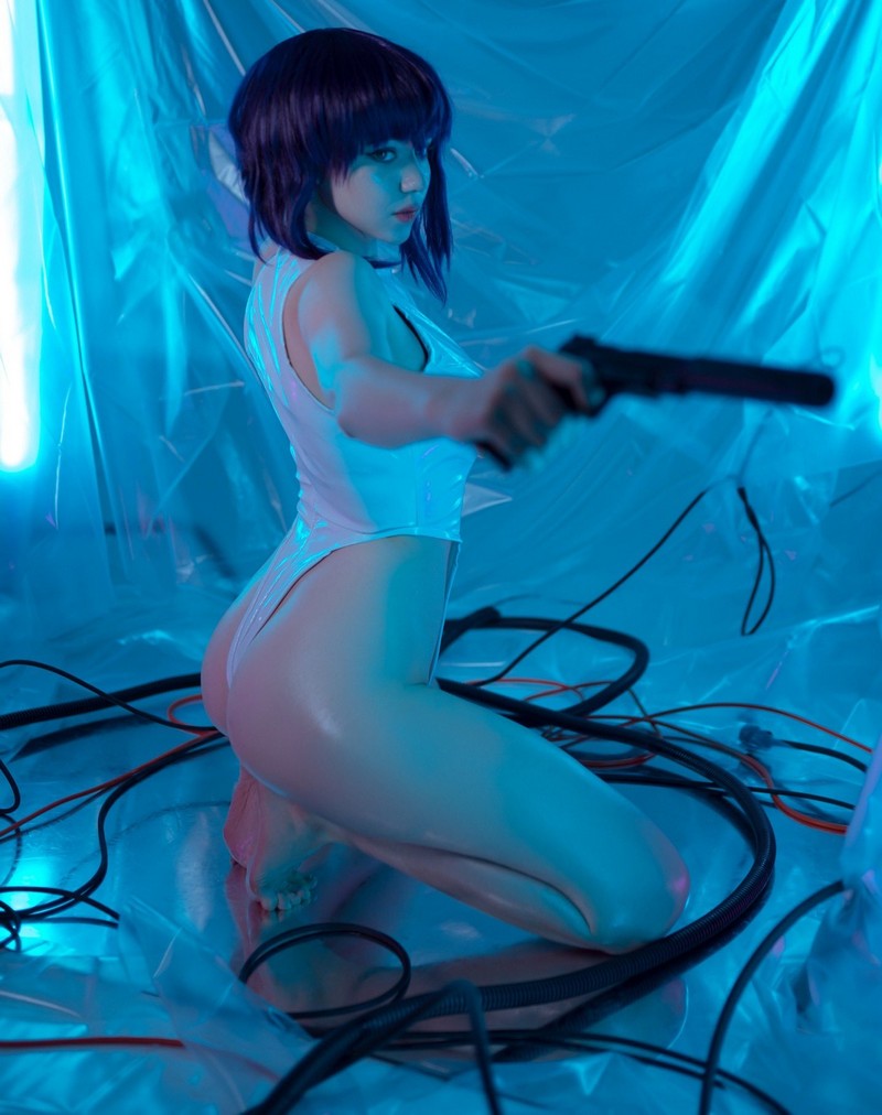 Alina Becker 草薙素子 Motoko Kusanagi Cosplay 攻壳机动队写真【32P-16.6M】插图1