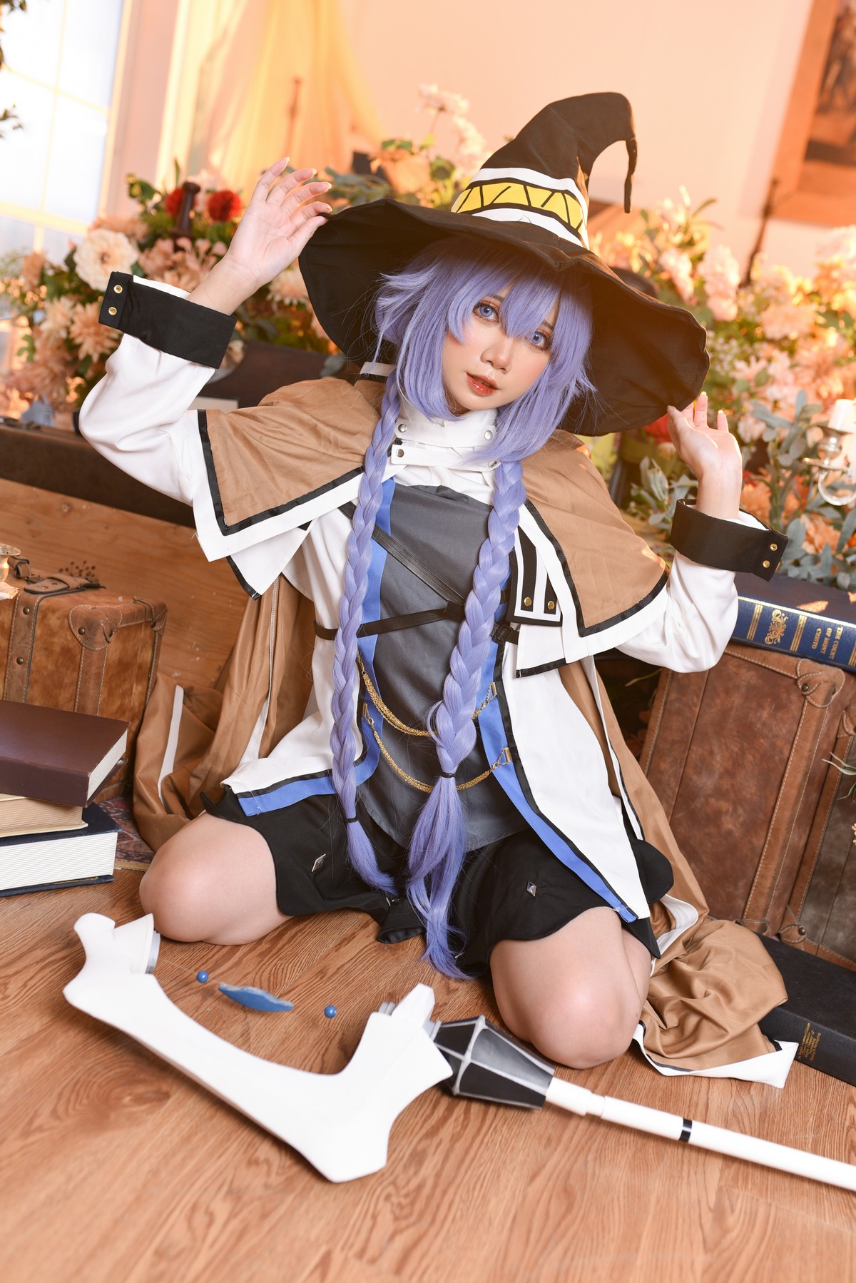 PoppaChan Roxy Cosplay Set (Mushoku Tensei) – 147 Photos 466MB插图5