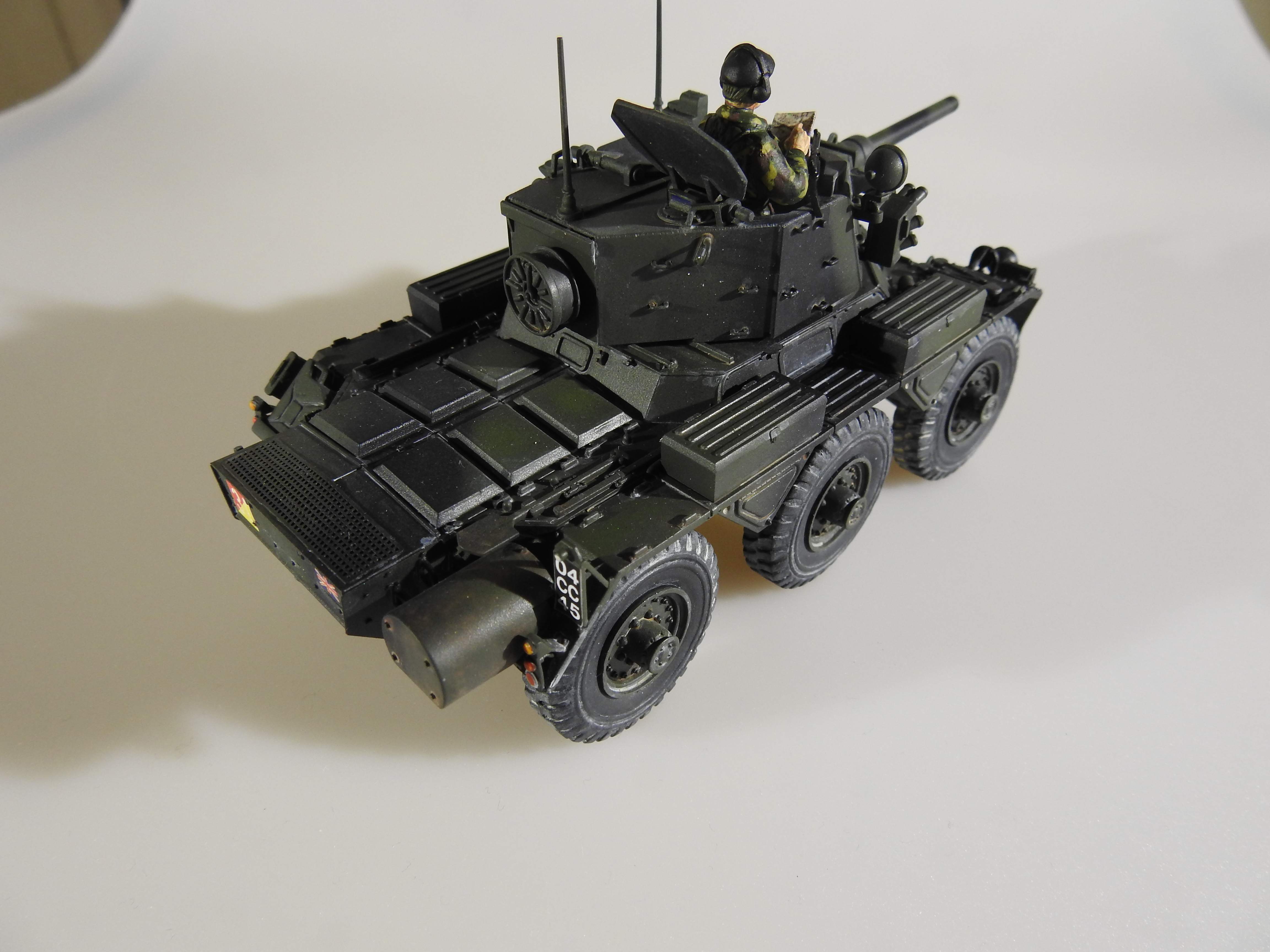 British Armoured Car Saladin Mk2, Dragon, 1/35 - klar DSCN9373