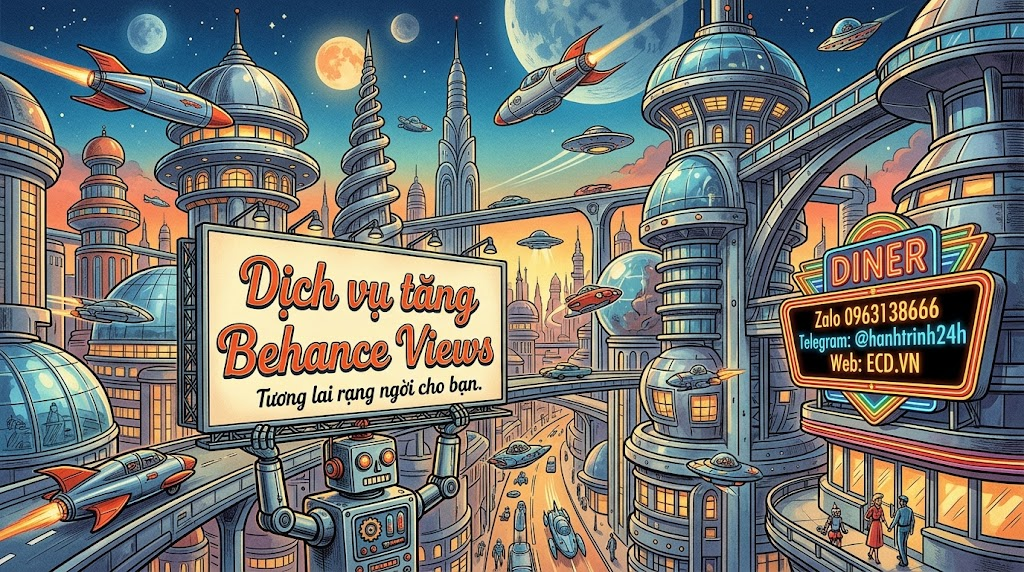 dịch vụ tăng behance views vĩnh viễn tăng lượt xem