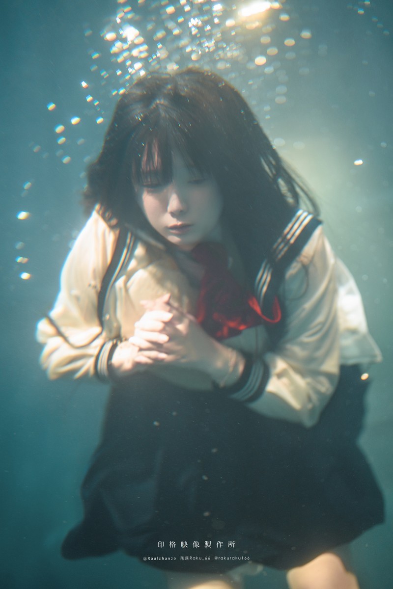 落落Raku 泳池 Bubble 水泳馆主题写真 58P+1V插图9