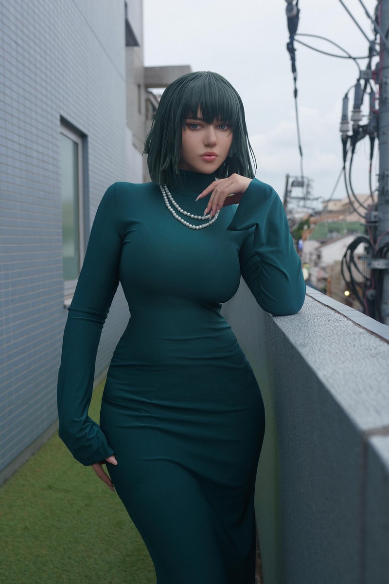 Alina Becker 吹雪 Fubuki Cosplay 一拳超人角色写真【40P-12M】插图8