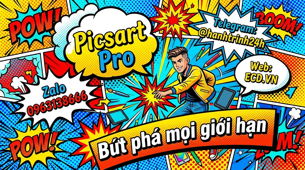 tài khoản picsart pro