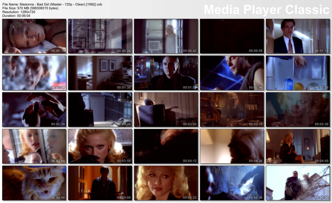 Madonna - Bad Girl (Master - 720p - Clean) [1992]
