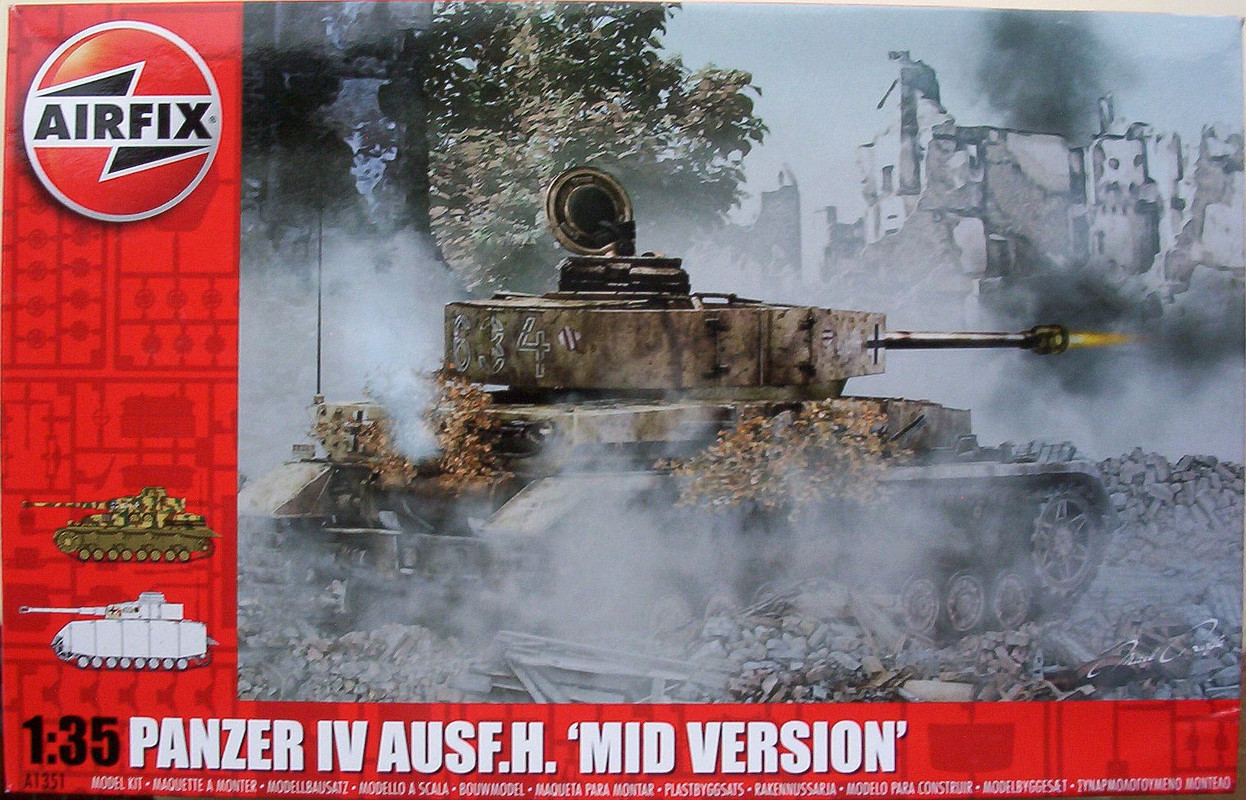 Airfix 35 Panzer IV Ausf.H. 'Mid Version'