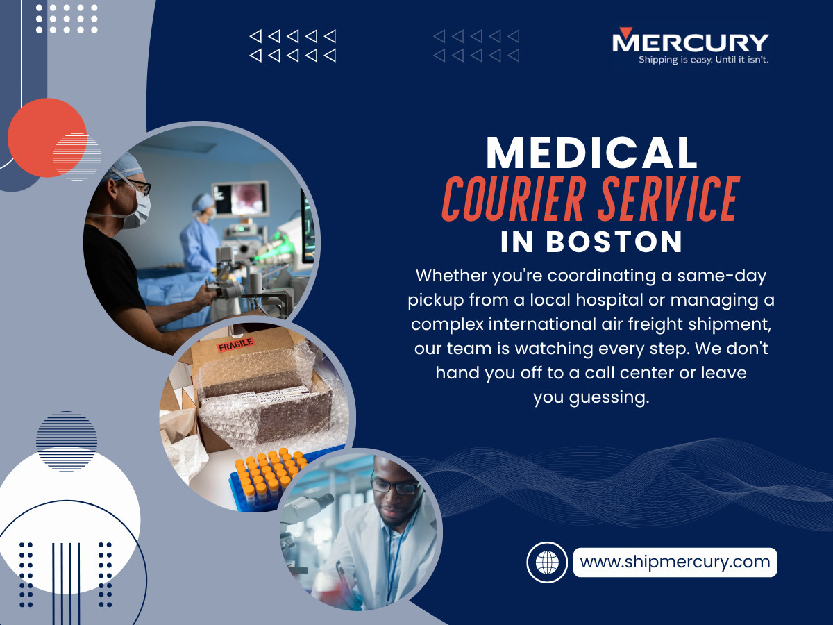 Medical Courier Service in Boston