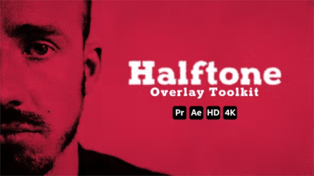 Videohive - Halftone Overlay Toolkit - 49302966