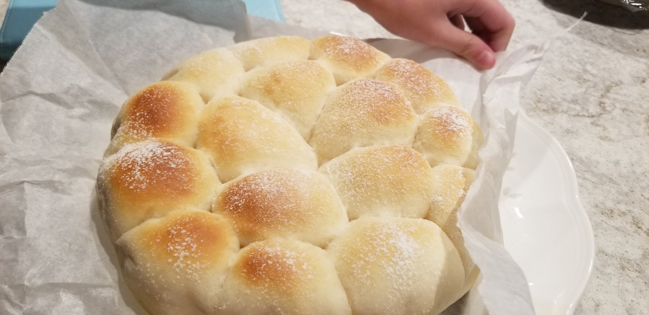 Cách làm bánh mì ngọt - Nhatrangdep Fluffy-milk-bread-1