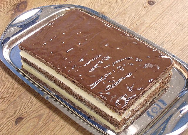 Milchschnitten (mit feiner Buttercreme)